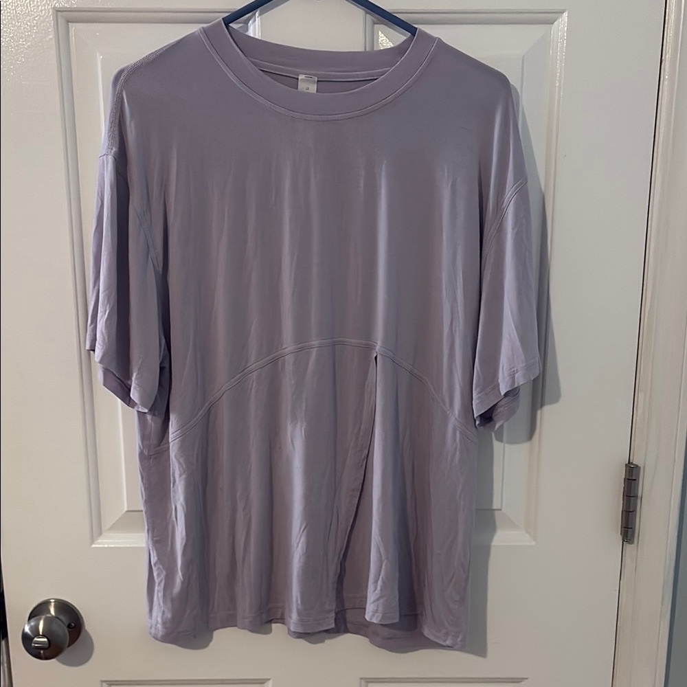lululemon athletica Lavender Short Sleeve Tee